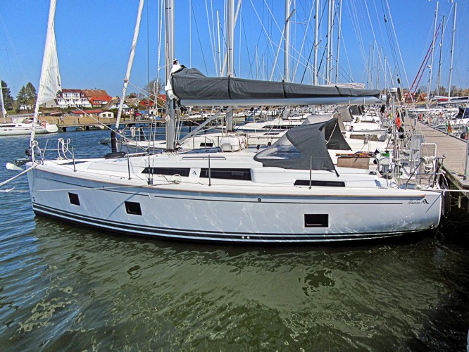 Charteryacht Hanse 418 ab Hafen Flensburg