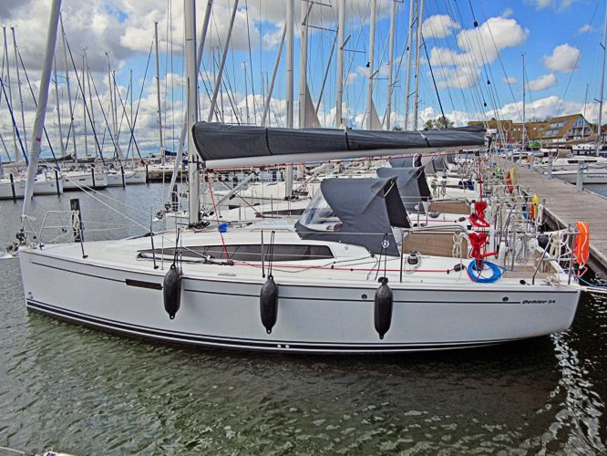 Segelyacht Dehler 34 ab Hafen Flensburg