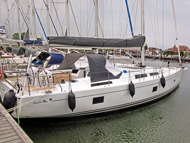 Segelyacht Hanse 458 ab Hafen Breege